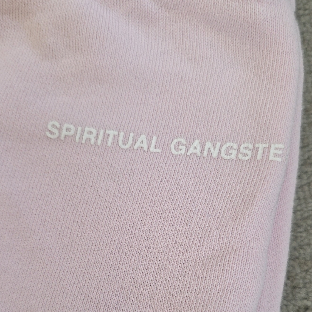 Spiritual Gangster Kids Light Pink Joggers - Picture 2 of 7